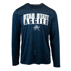 utah state aggies long sleeve tshirt navy